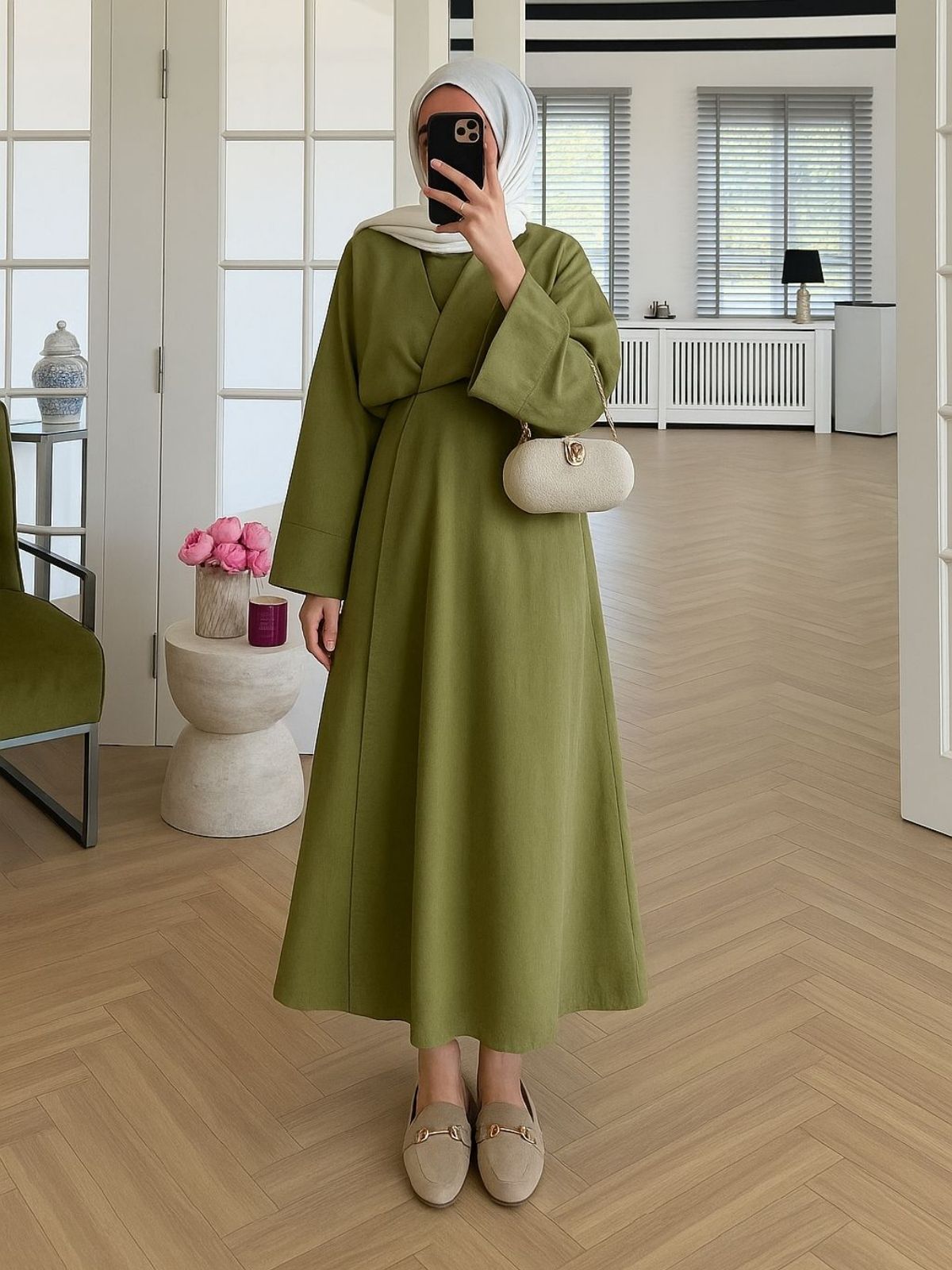 Jade Elbise L10062 - Olive