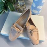 Klasik Babet Ayakkabı Fiyonk Detaylı - Vizon 37 Beden