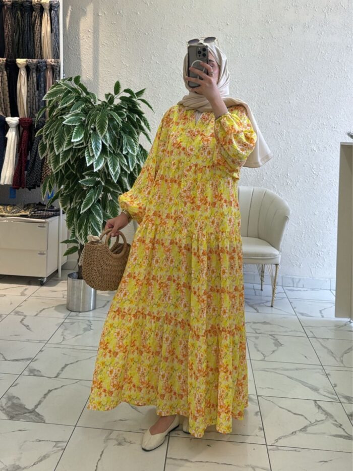 Limo Glow Elbise - Limonella