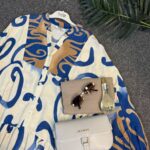 Kum Dalgası Elbise L10026 - Maviella