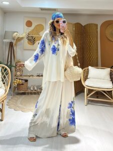 Alina İkili Takım TK10059- Vanilya