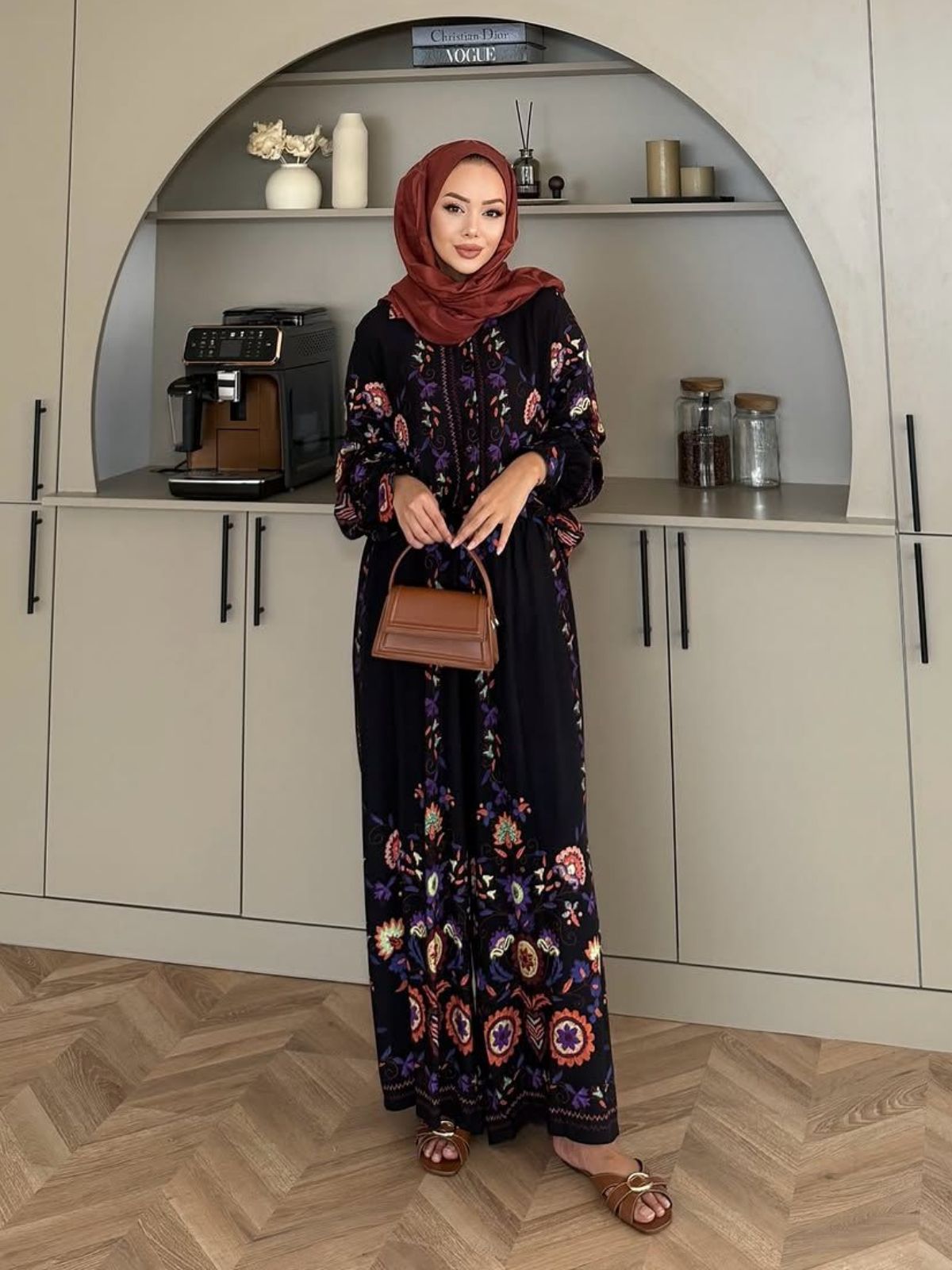 Flora Serenade İkili Takım TK10075 - Gece Çiçeği