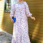 Luna Bloom Elbise L10092 -  Gül