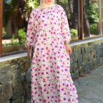 Zenella Elbise L100108 - Şeker Pembe