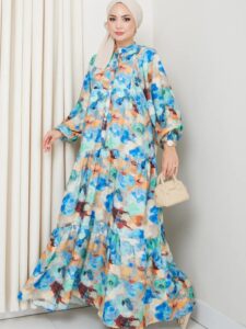 Samyella Elbise L100109 - Gök Mavi