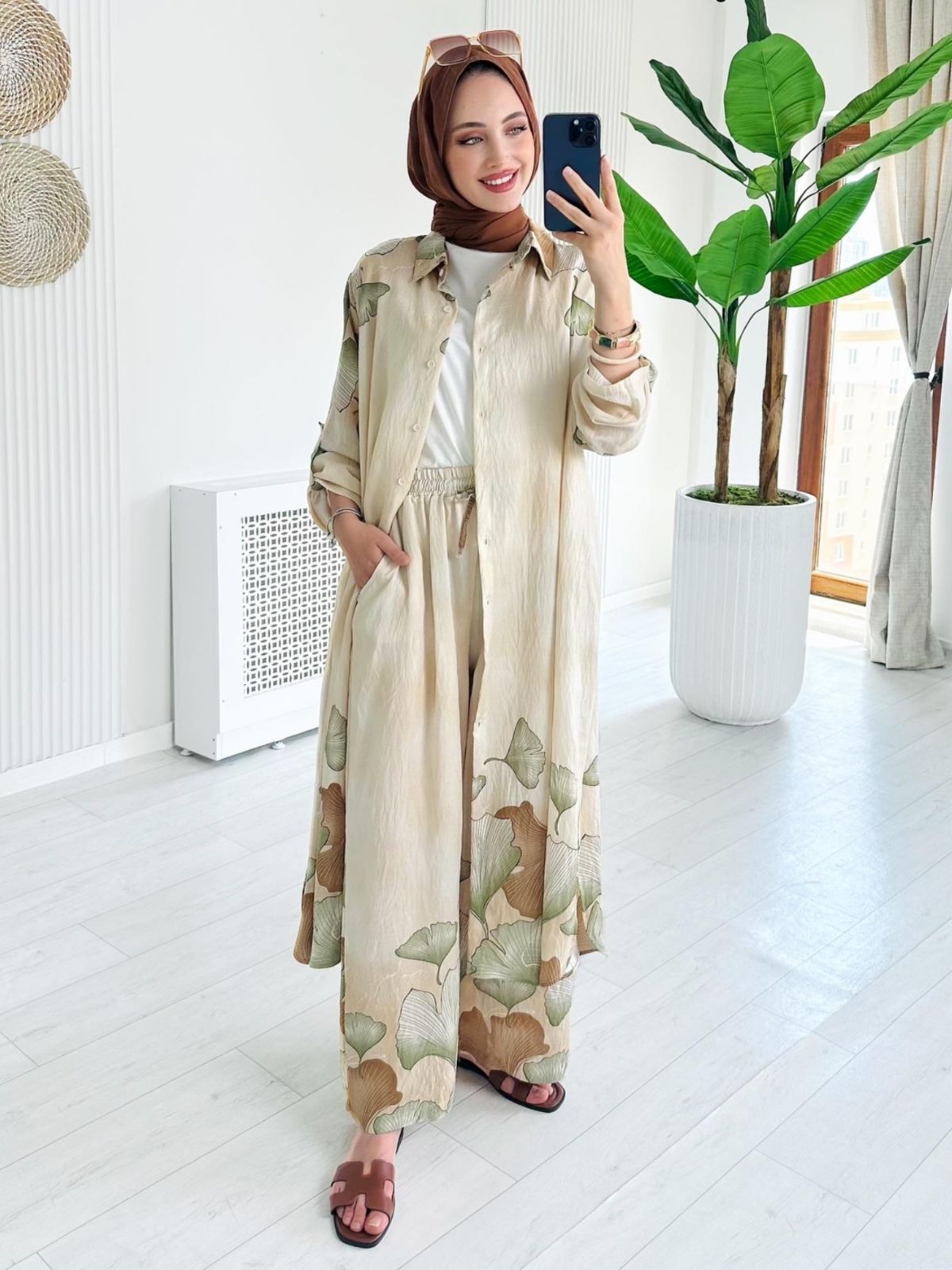 Sofia İkili Takım TK100120 - Fildişi