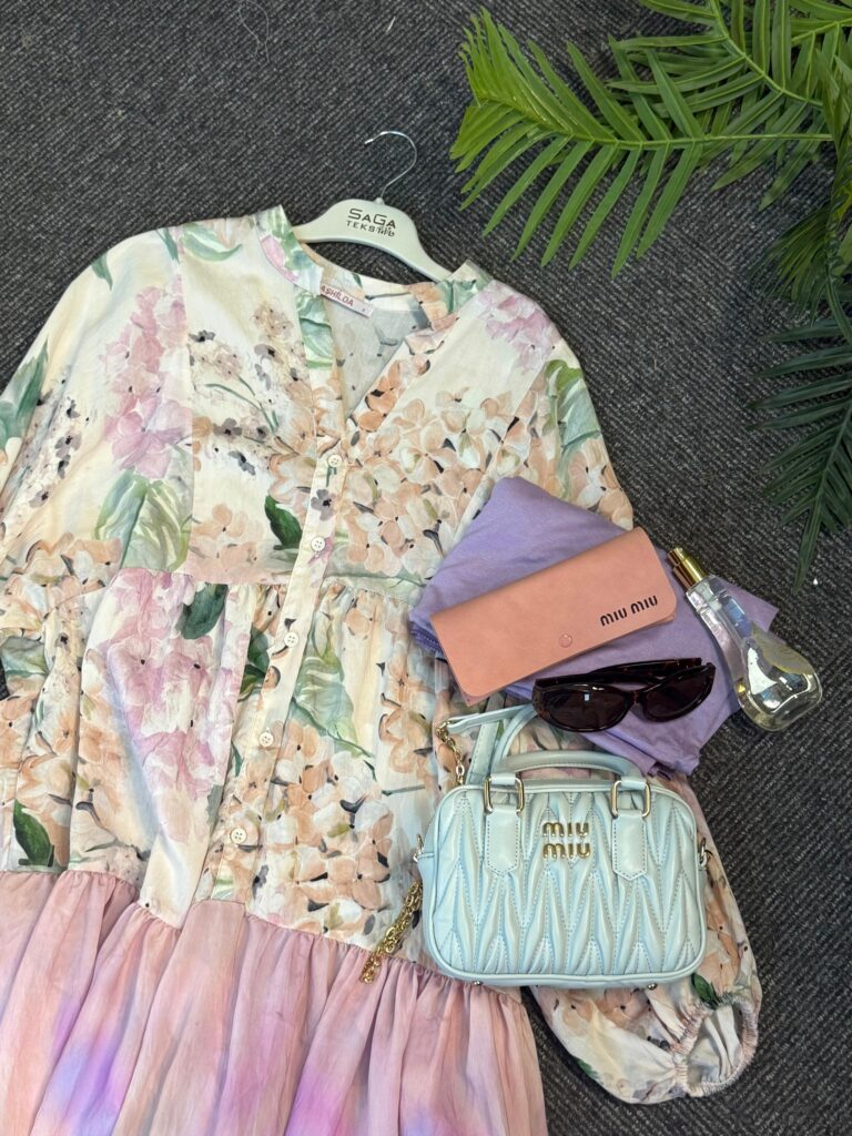 Azur Elbise -1227- Lila