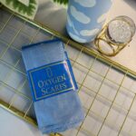 Oxygen His Serisi Pamuk Şal- Okyanus Mavi