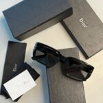 Dior Original Premium Full Set Güneş Gözlüğü - Siyah