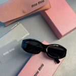 Mıu Mıu Original Premium Full Set Güneş Gözlüğü - Siyah