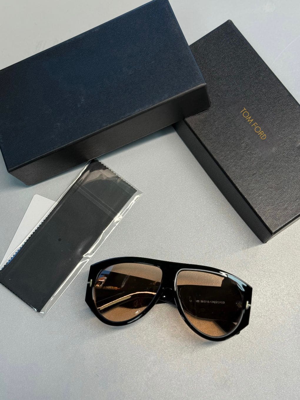 Tom Ford Original Premium Full Set Unisex Güneş Gözlüğü - Kahve