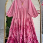 Solinda  Elbise  L100204  - Pembe