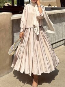 Alice İkili Etekli Takım TK100212  - Bej