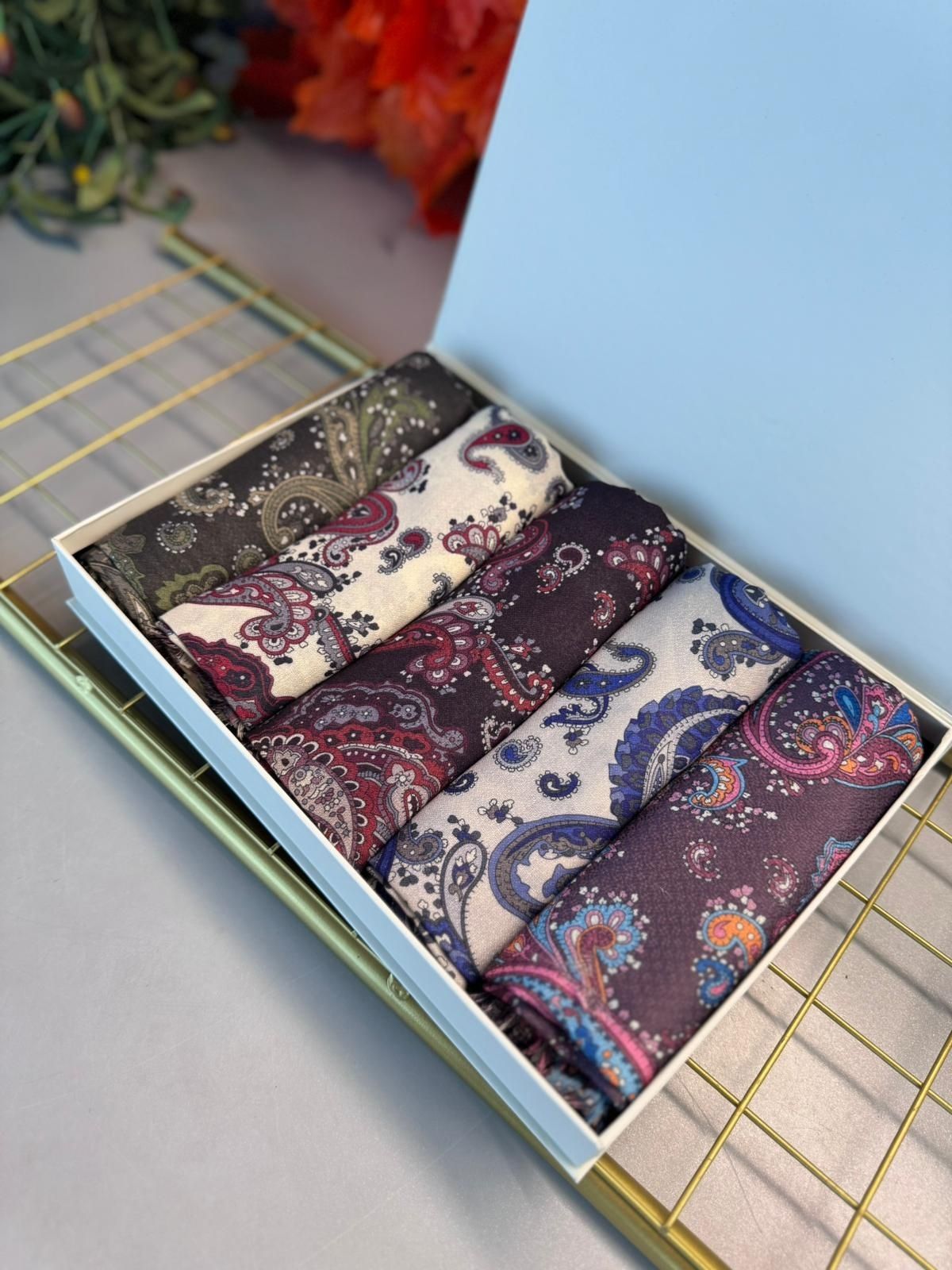 En Çok Satan 5’Li Naturel Pamuk ipek Şal - Avantajlı Set