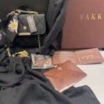 Vakko Siyah Fular Çanta