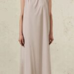 Sıfır Kol Elbise  L100207  - Kum Beji