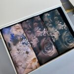 En Çok Sevilen 3'lü Mystic Bloom Desen Pamuk İpek Şal KT100229 Avantajlı Set