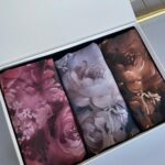 En Çok Sevilen 3'lü Mystic Bloom Desen Pamuk İpek Şal KT100230 Avantajlı Set