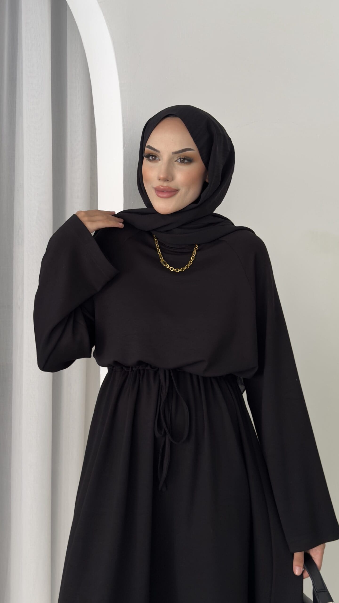 Oysho Elbise L100221 - Siyah - Görsel 2