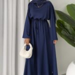 Oysho Elbise L100221 - Lacivert