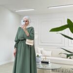 Perla Elbise L100200 - Haki