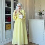 Perla Elbise  L100200 - Sarı