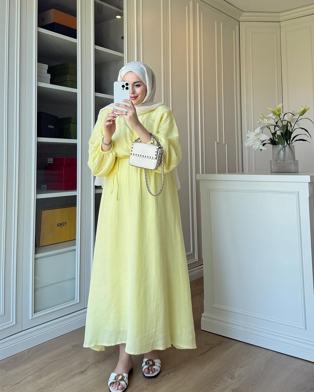 Perla Elbise  L100200 - Sarı