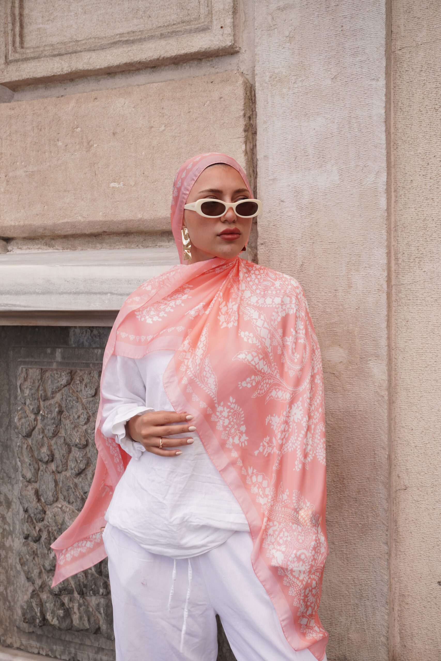 Havai Şal Serisi- 469-001- V-13- Kavun İçi