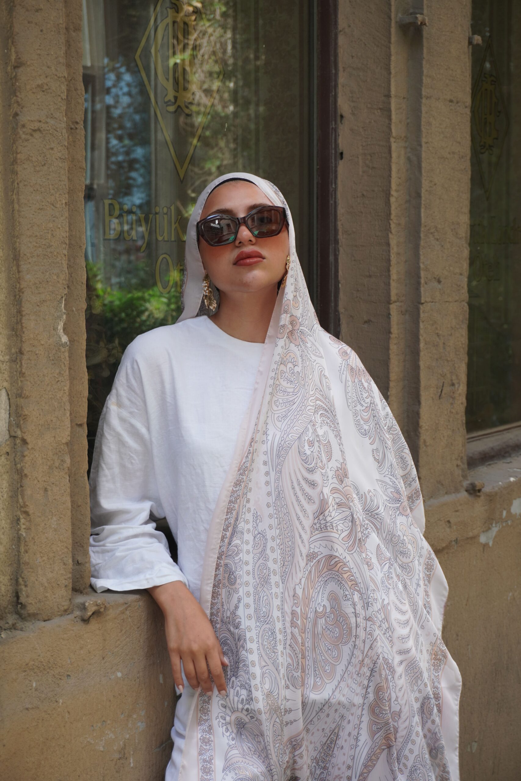 New Zuhur Şal Serisi- 469-002- V-8 - Karamel - Görsel 4