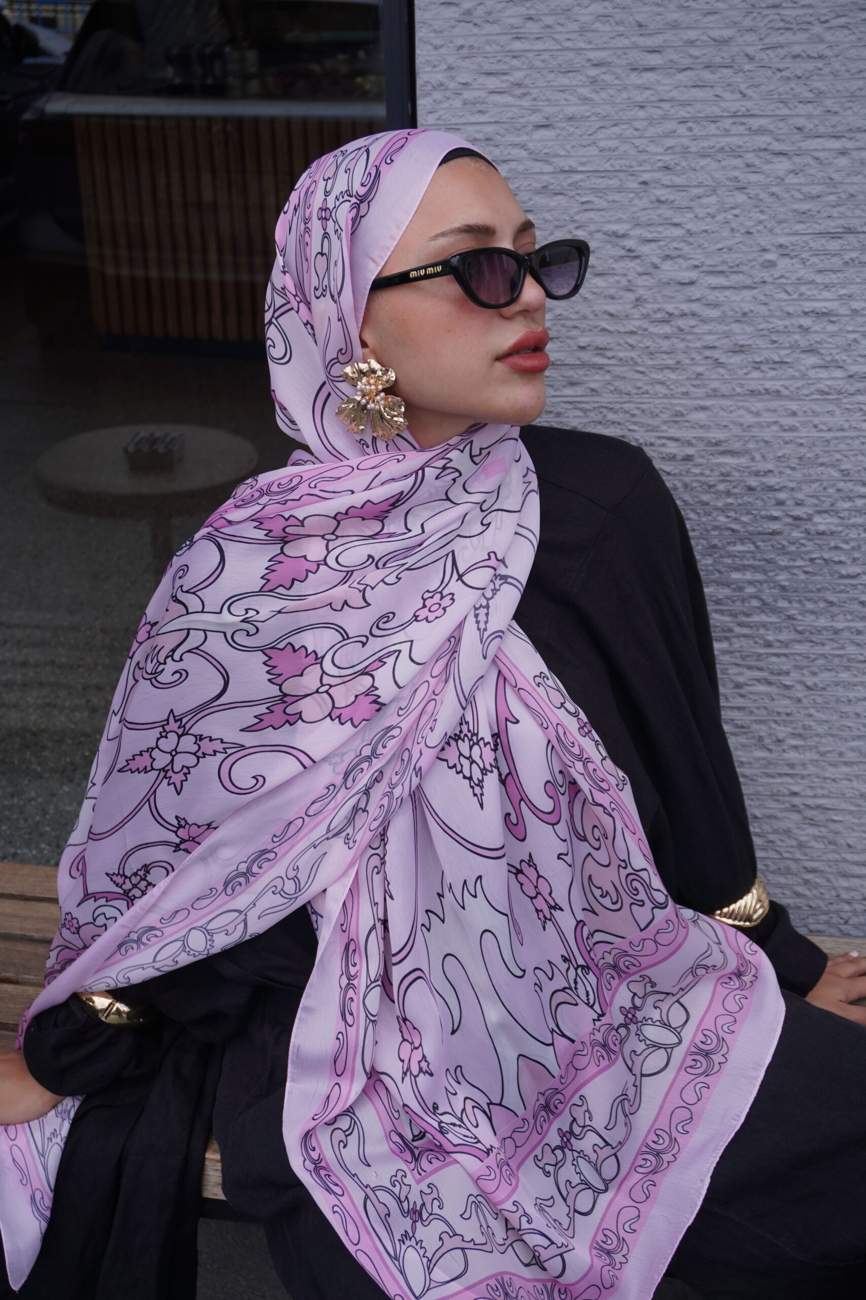 Zerefşan Şal Serisi- 469-003- V-4 - Pamuk Şekeri