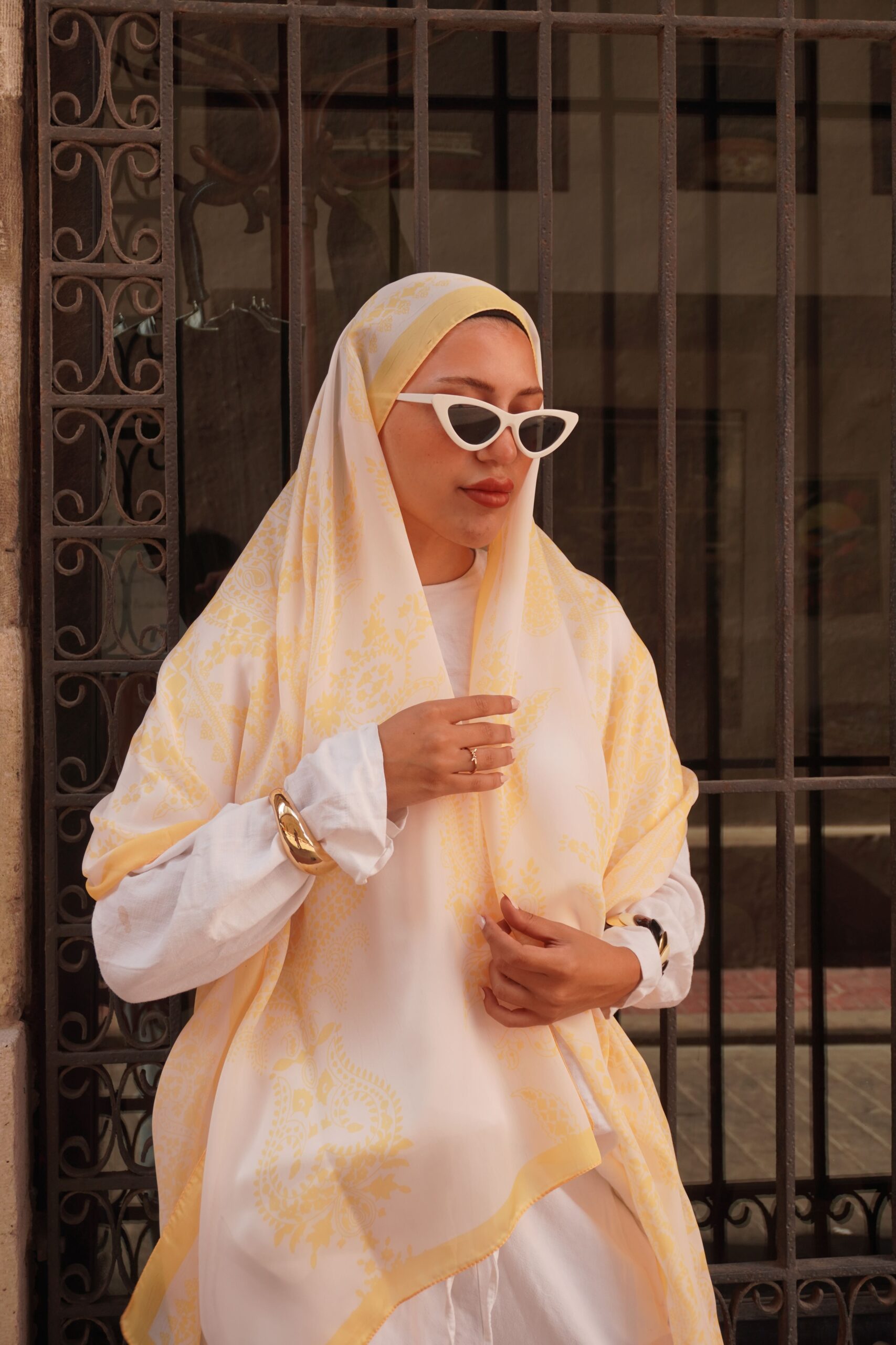 Havai Şal Serisi- 469-001- V-4- Limon - Görsel 4