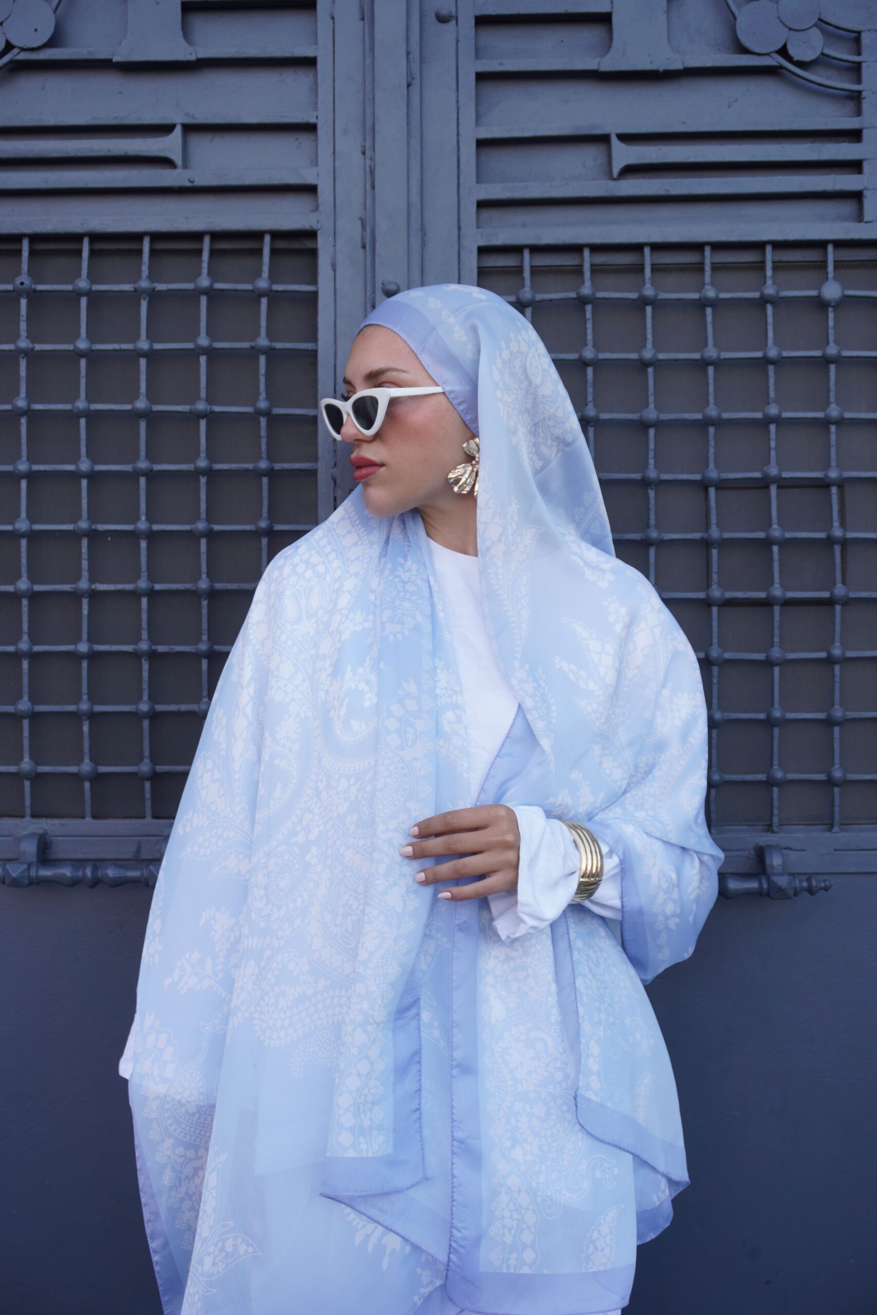 Havai Şal Serisi- 469-001- V-14-  Kot Mavi - Görsel 3