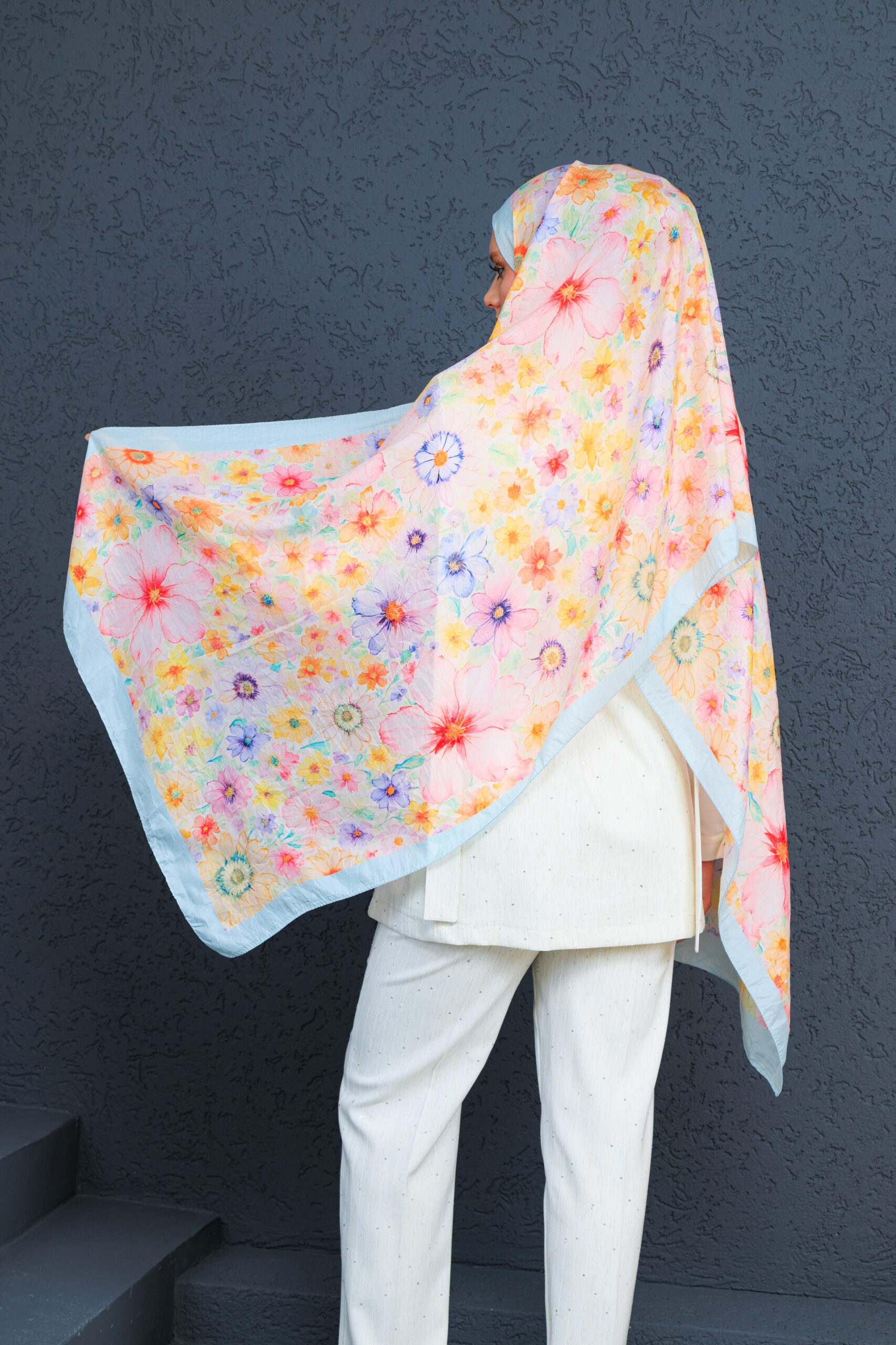 Eleya Şal Serisi - 469-008 - V- 3 - Mint Yeşil - Görsel 4