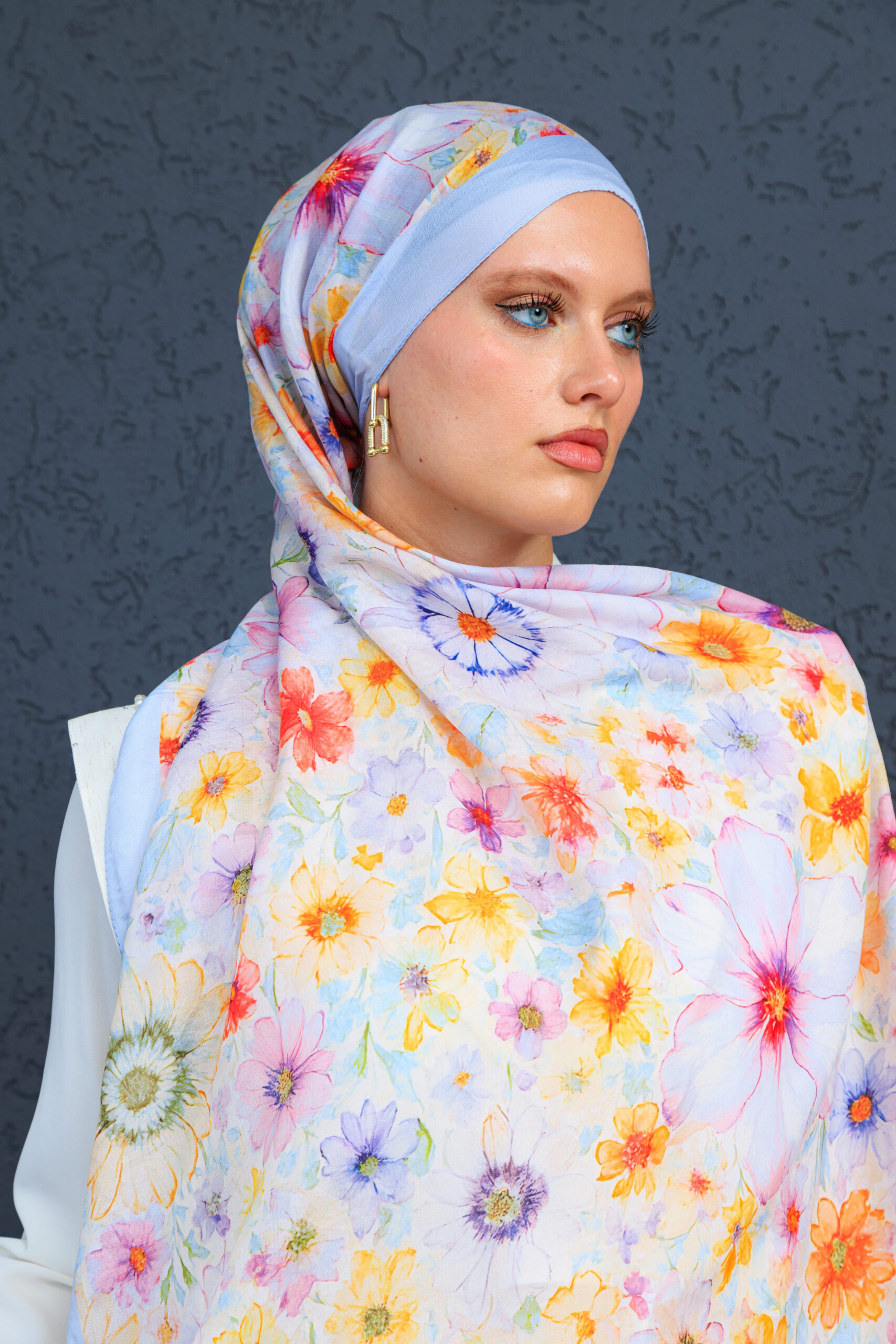 Eleya Şal Serisi - 469-008 - V- 3 - Mint Yeşil - Görsel 3