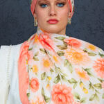 İbiza Şal Serisi- 469-004- V-4 - Şeftali