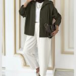 Zara Bomber Trençkot  DŞ100237 - Koyu Haki