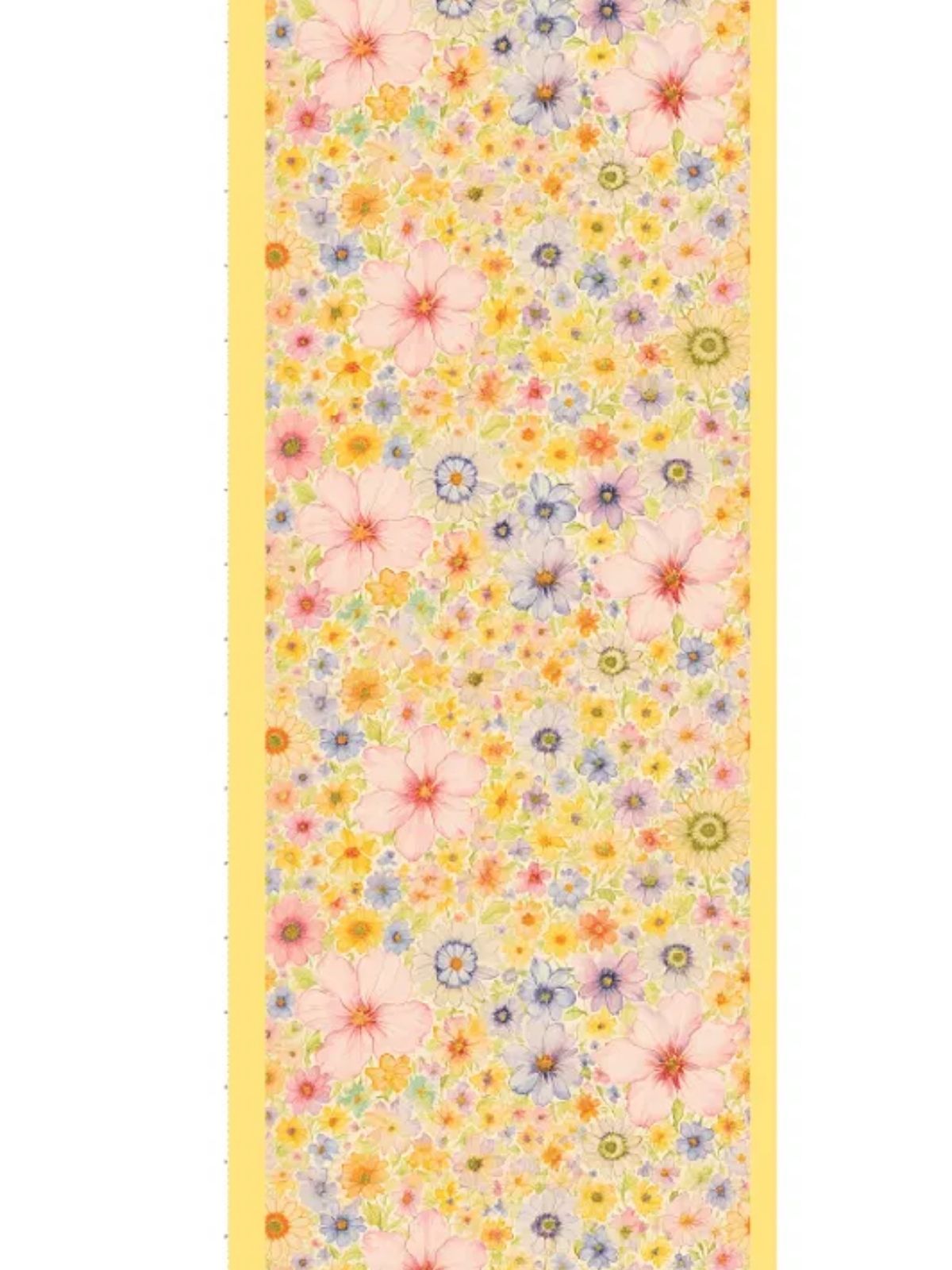 Eleya Şal Serisi - 469-008 - V- 1 - Ayçiçeği - Görsel 4