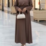 Oysho Elbise L100221 - Kahve