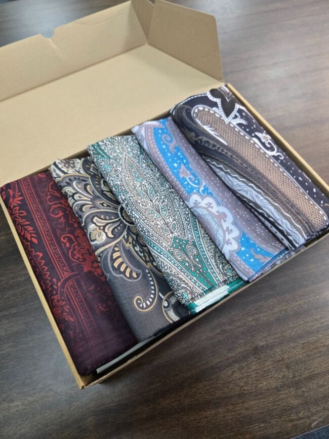 En Çok Satan 5'Li Etnik Pamuk İpek Şal - KT258852