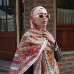 New Zuhur Şal Serisi- 469-002- V-9 - Kiremit