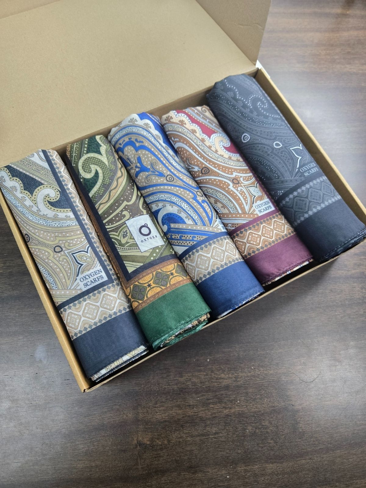 En Çok Satan 5'Li Etro Pamuk İpek Şal - KT987654 - Görsel 2