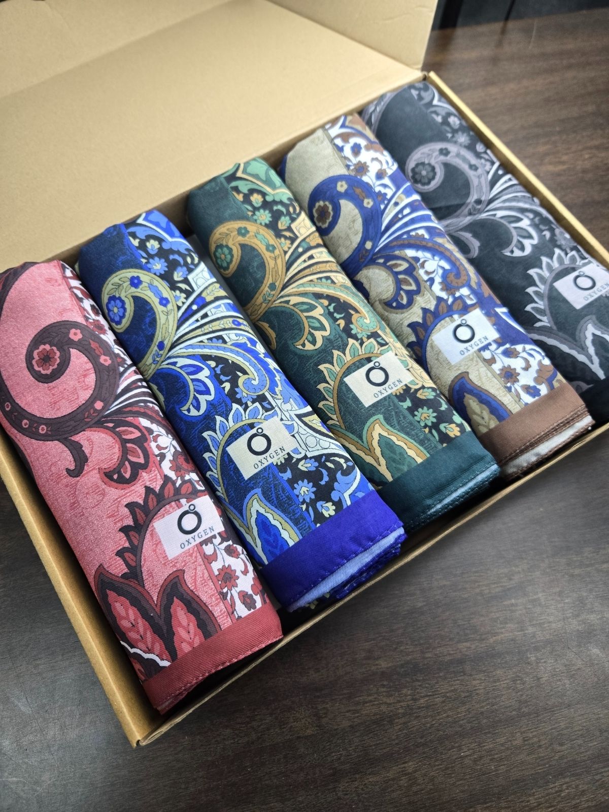 En Çok Satan 5'Li İnci Gecesi Desen Pamuk İpek Şal - KT100119-P