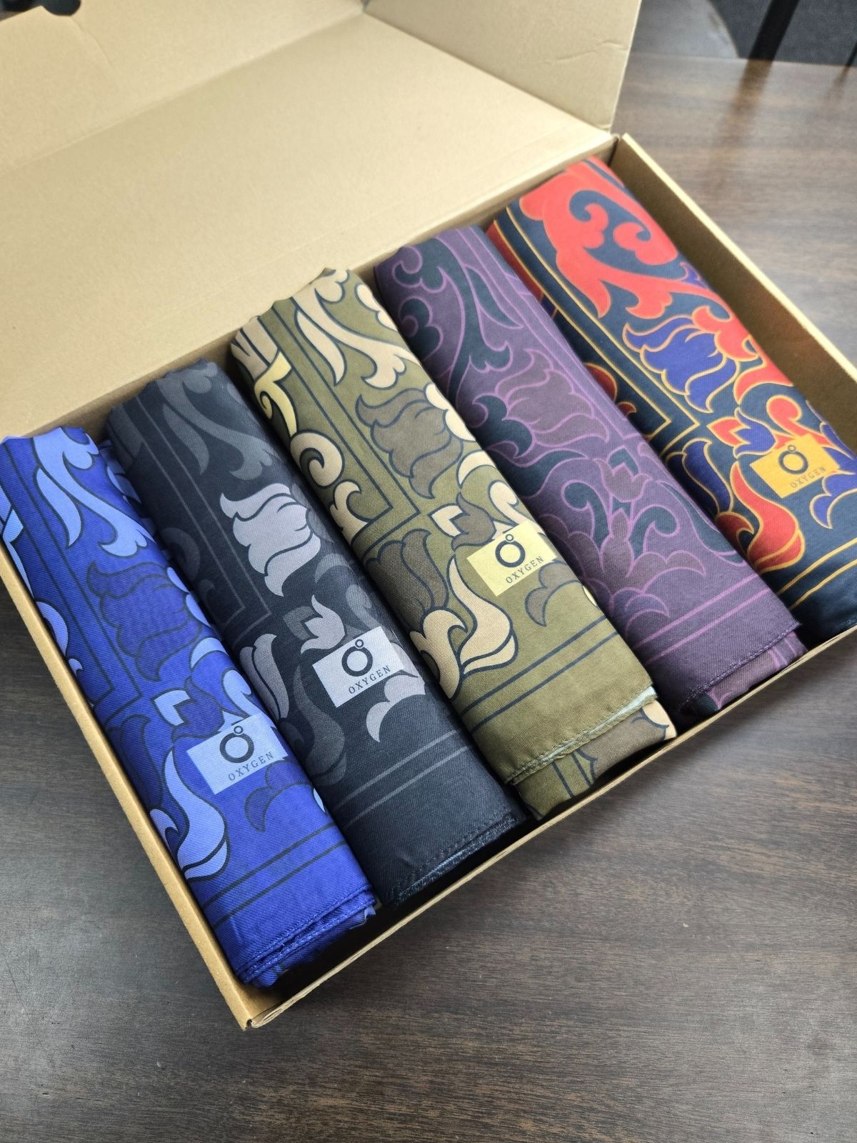 En Çok Satan 5'Li Lilyum Desen Pamuk İpek Şal -  KT10164-P