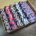 En Çok Satan 5'Li Ala Leopar Naturel Desen Pamuk İpek Şal - KTKT100243