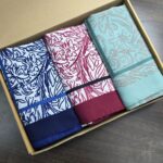 En Çok Satan 4'Lü Touch Fourty  Desen İthal Pamuk İpek Şal - KT202343