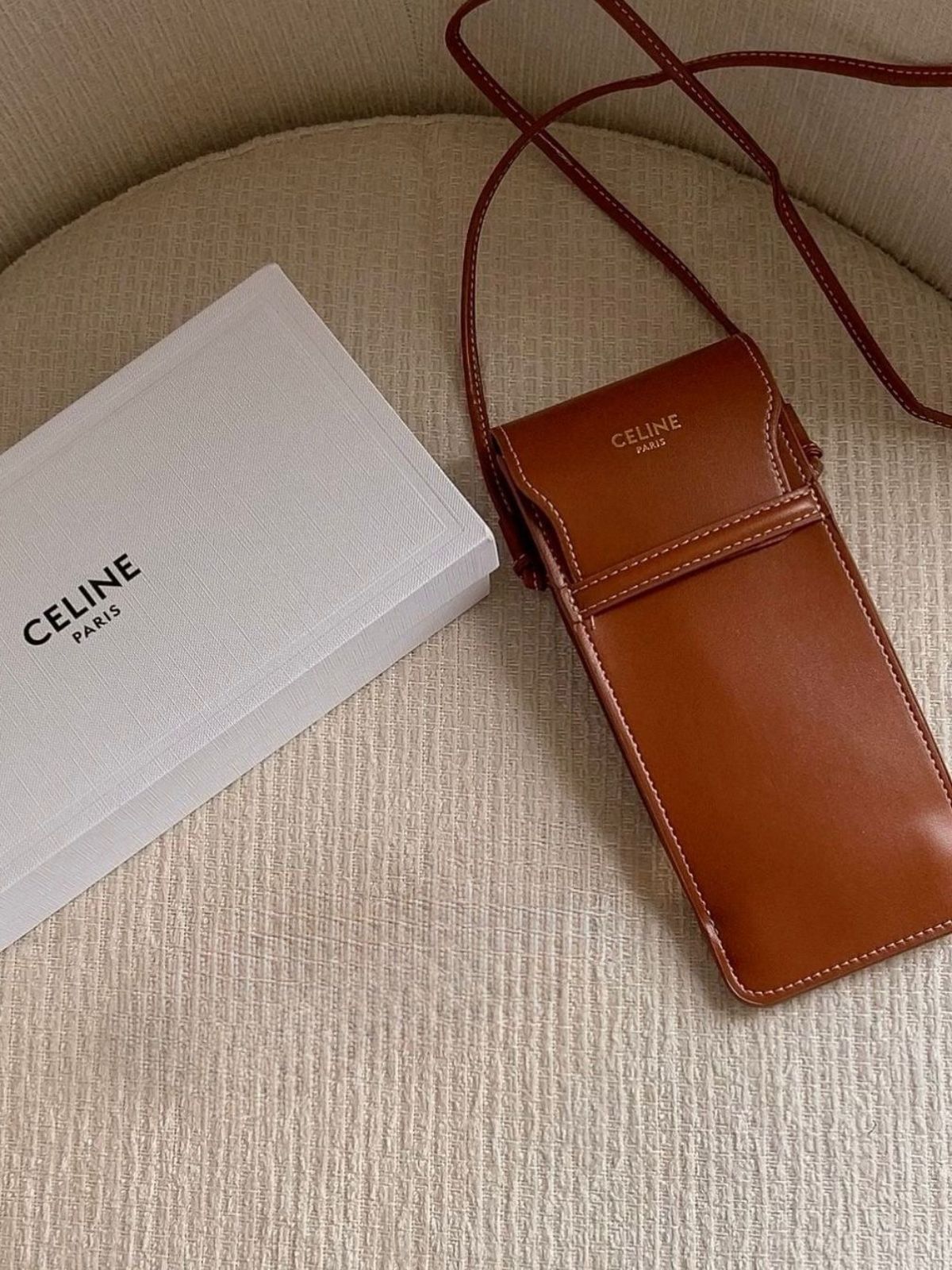 Celine Premium Çanta - Kahve - Görsel 4