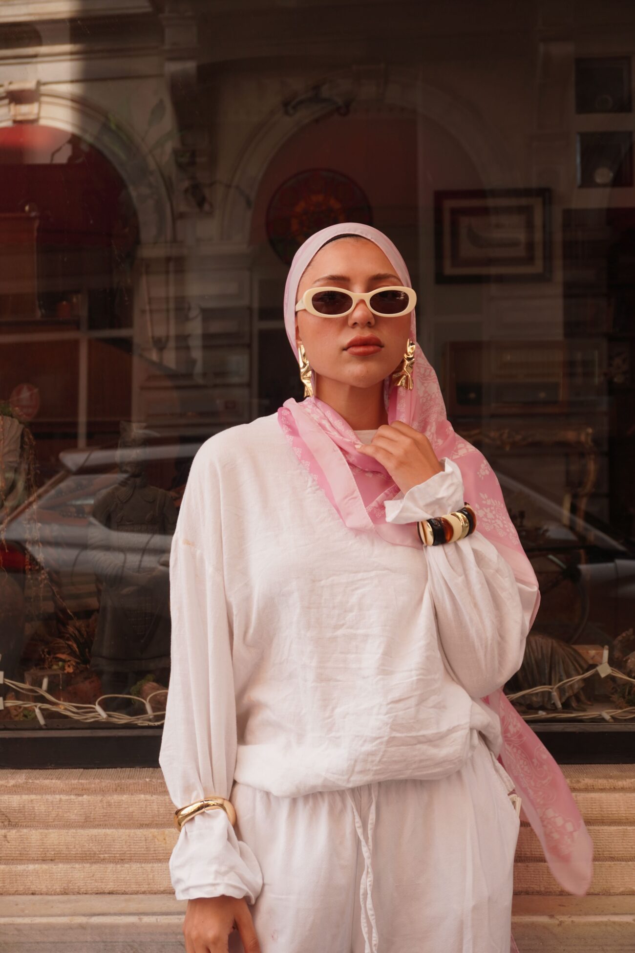 Havai Şal Serisi- 469-001- V-11- Pembe Rüya - Görsel 2