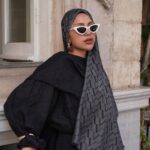 Valentino Çift Taraflı İtalyan Pamuk İpek Şal 44117 - Antrasit