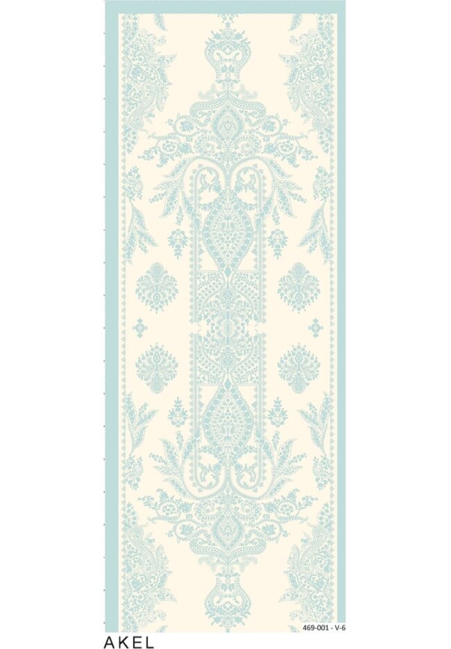 Havai Şal Serisi- 469-001- V-6- Turkuaz