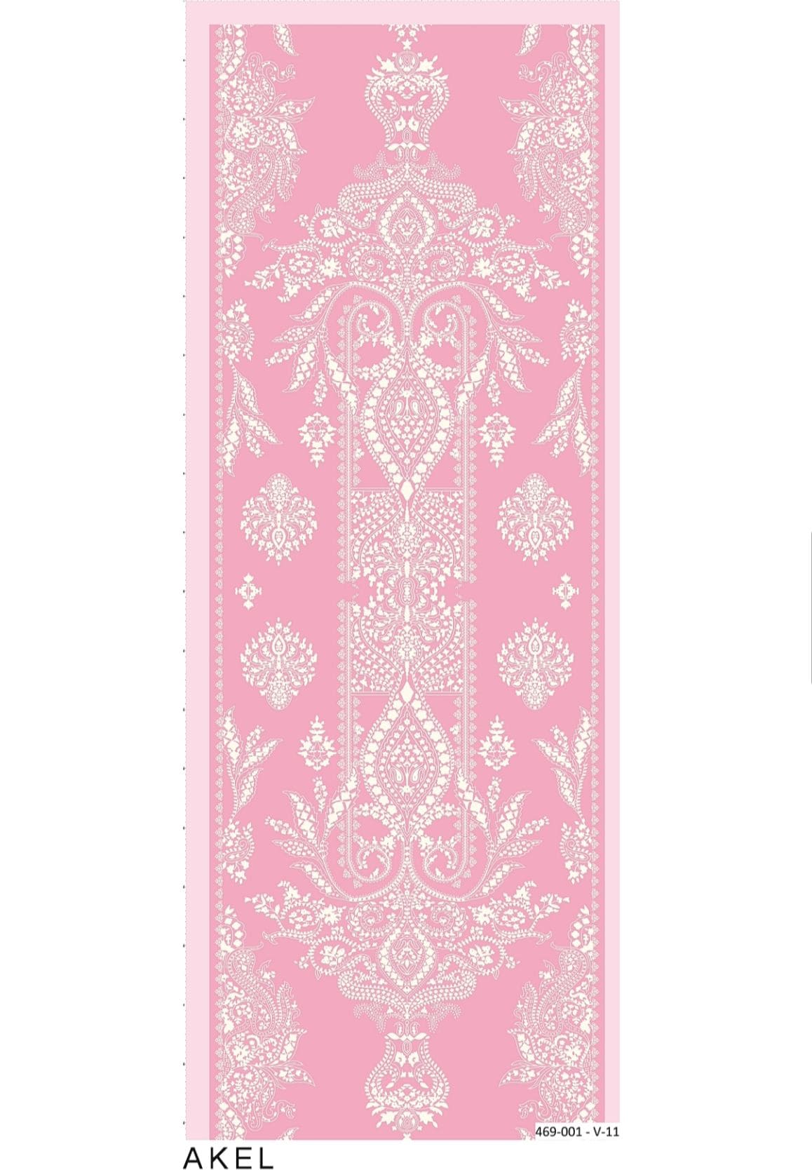 Havai Şal Serisi- 469-001- V-11- Pembe Rüya - Görsel 5